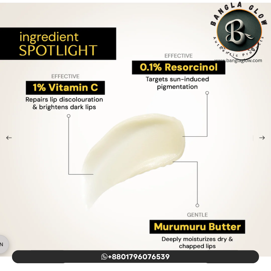 Deconstruct Brightening Lip Balm SPF 50 4g stick with Vitamin C and Resorcinol
