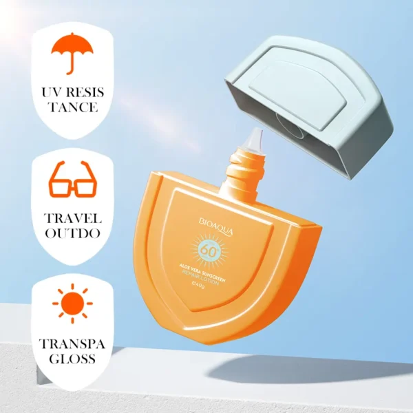 Bioaqua Aloe Vera Sunscreen SPF60+ PA+++ – 40g