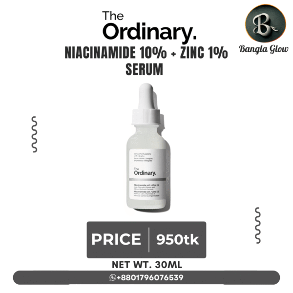 The Ordinary Niacinamide 10% + Zinc 1% Serum