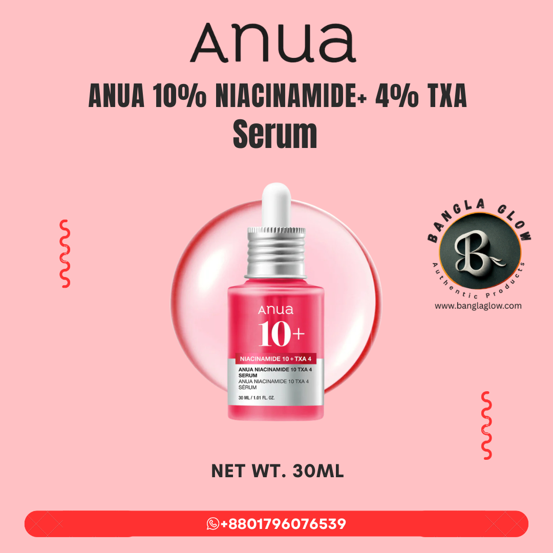 Anua Niacinamide 10% + TXA 4% Dark Spot Correcting Serum – 30ml