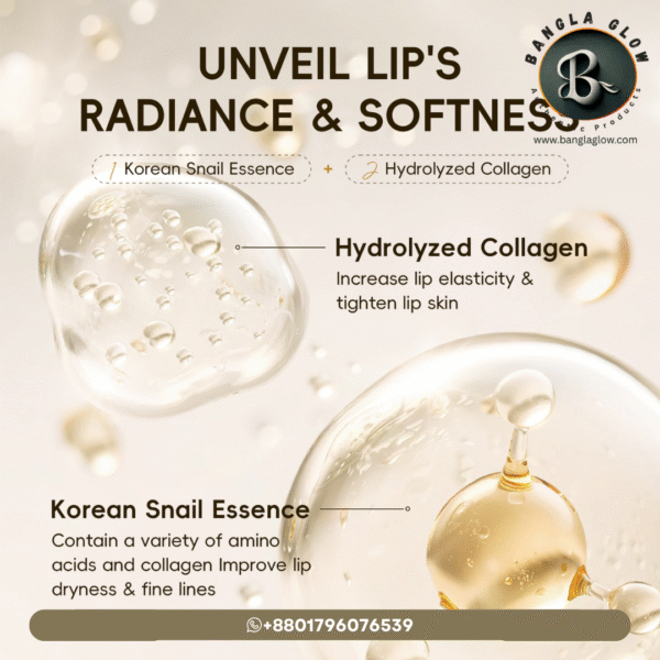 Laikou Korea Snail Collagen Lip Mask – 8g - Image 2