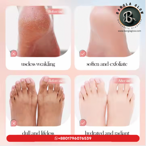 Sadoer Damask Rose Exfoliating Foot Mask