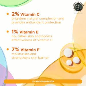 Simple Booster Serum 10% Vitamins C + E + F – Brighten, Nourish & Protect