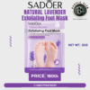Sadoer Natural Lavender Exfoliating Foot Mask – Lavender Essence