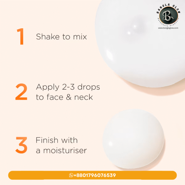 Simple Booster Serum 10% Vitamins C + E + F – Brighten, Nourish & Protect