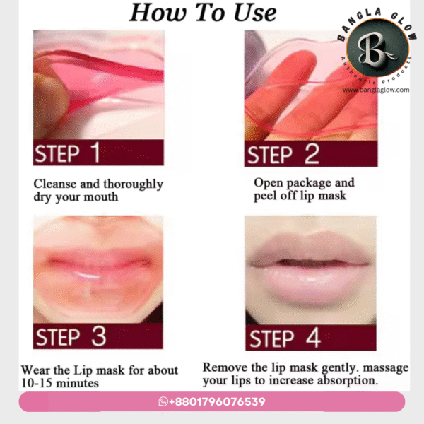 Bioaqua Lip Mask – Grapefruit (8g)