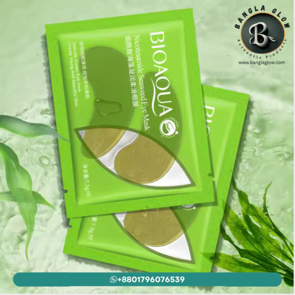 Bioaqua Nicotinamide Seaweed Eye Mask – 7.5g (1 Pair)
