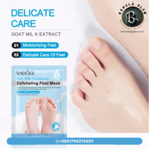 Sadoer Goat Milk & Nicotinamide Smoothing Foot Mask