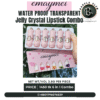 Emaymei Transparent Jelly Lipstick – 6 Flavors Gift Set | Color Changing Crystal Lipstick Combo
