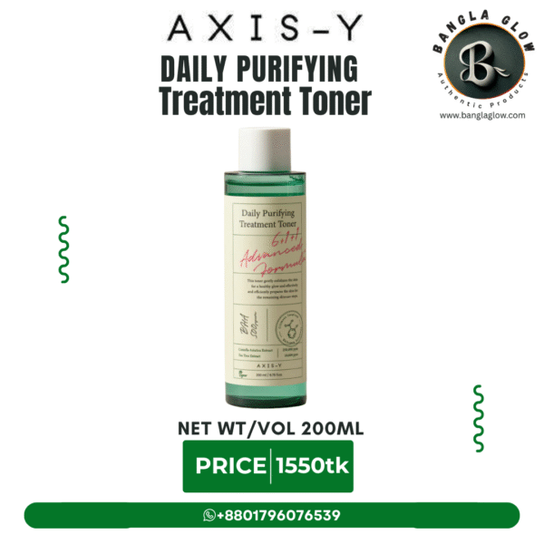 Axis‑Y Daily Purifying Treatment Toner – 200 ml