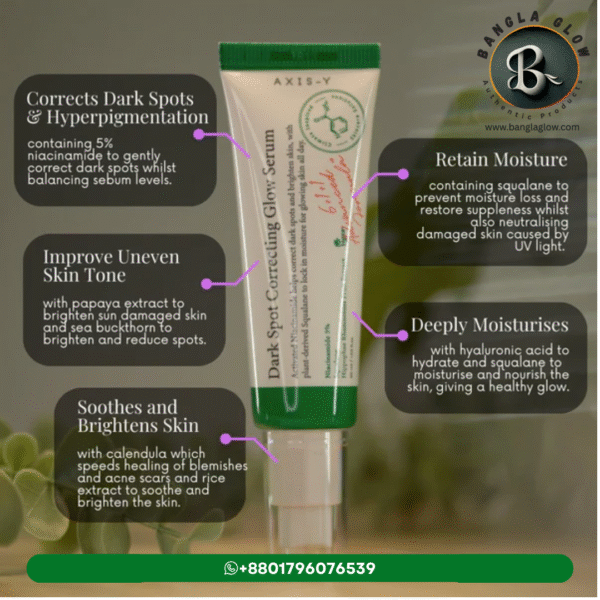 Axis-Y Dark Spot Correcting Glow Serum – 50ml