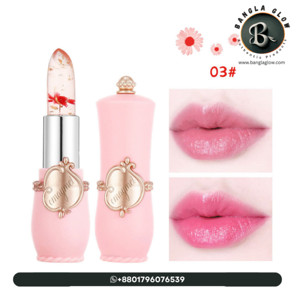 Transparent Color Changing Jelly Lipstick (Single Piece) – Emaymei 6 Flavors - Image 6