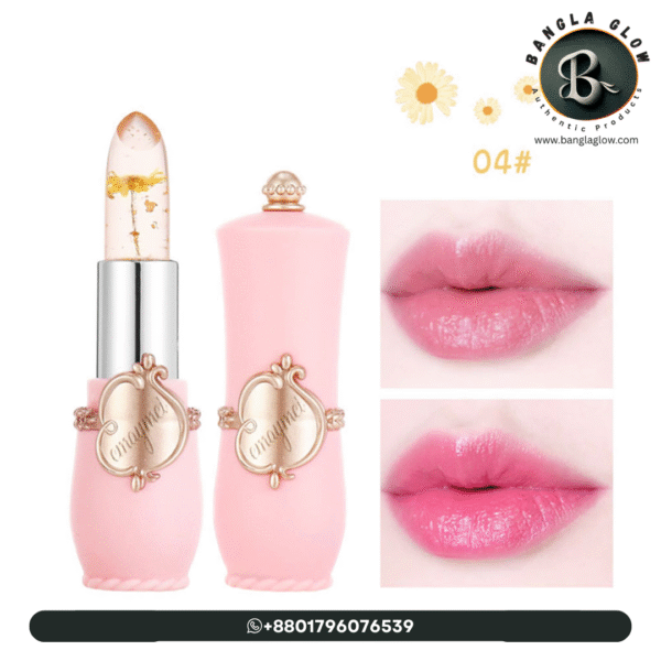 Transparent Color Changing Jelly Lipstick (Single Piece) – Emaymei 6 Flavors - Image 5