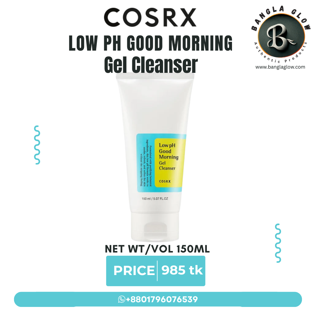 COSRX Low pH Good Morning Gel Cleanser – 150ml