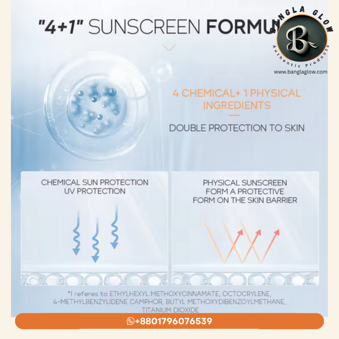 Laikou Whitening Sunscreen Brightening & Refreshing UV Protector SPF 50+ PA+ – 30g