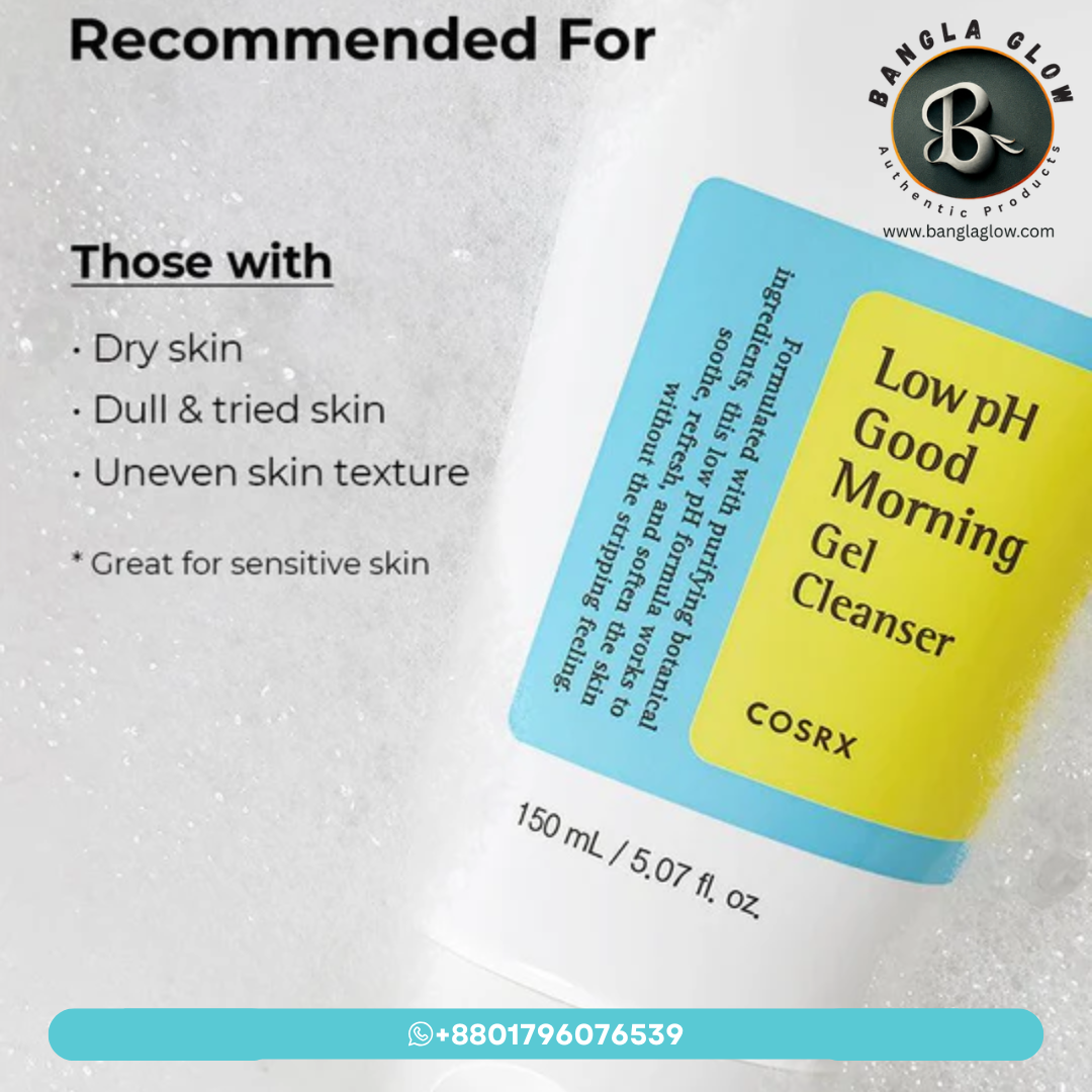 COSRX Low pH Good Morning Gel Cleanser – 150ml
