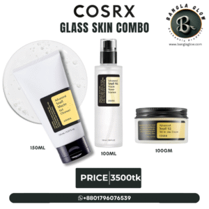 COSRX Your Calm Keeper Glass Skin Routine – Snail Mucin Cleanser, Essence & Cream