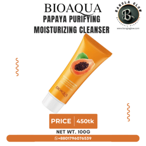 BIOAQUA Papaya Purifying Moisturizing Cleanser - 100gm