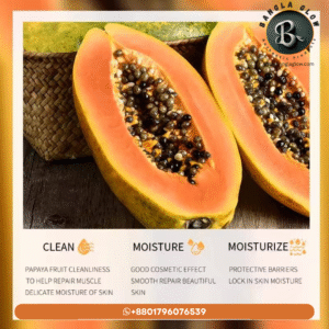 BIOAQUA Papaya Purifying Moisturizing Cleanser - 100gm
