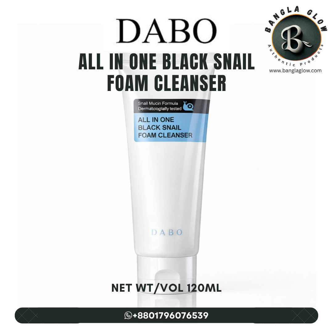 Dabo All In One Black Snail Foam Cleanser (120ml)