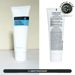 Dabo All In One Black Snail Foam Cleanser (120ml)