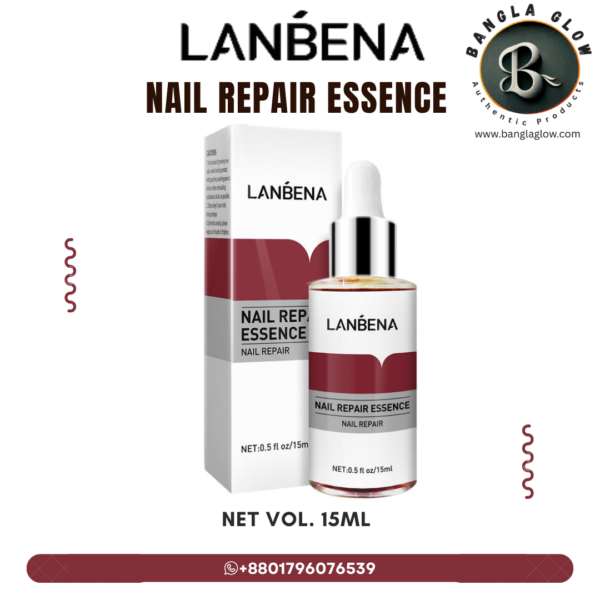 Lanbena Nail Repair Essence Serum 15ml বোতল – নখ শক্ত করার সিরাম