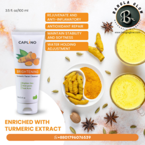 Caplino Brightening Turmeric Facial Cleanser – 100ml
