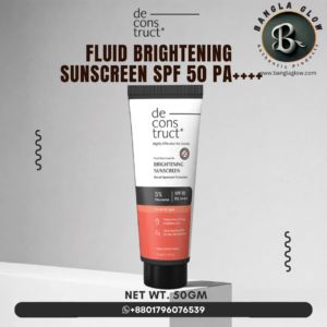 Deconstruct Fluid Brightening Sunscreen SPF 50 PA++++ with 5% Niacinamide