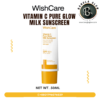 WishCare Vitamin C Sunscreen SPF 50 PA++++ 50g pure glow milk tube