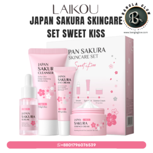 Laikou Japan Sakura Sweet Kiss Set 4pcs gift box